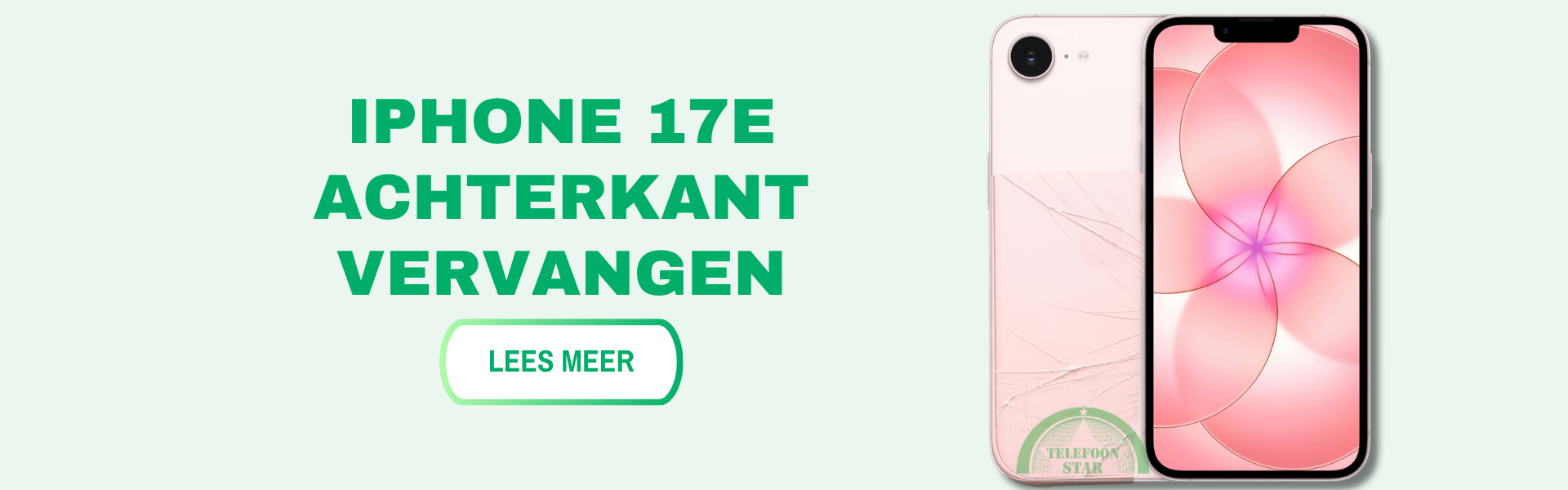 iPhone 17E achterkant reparatie
