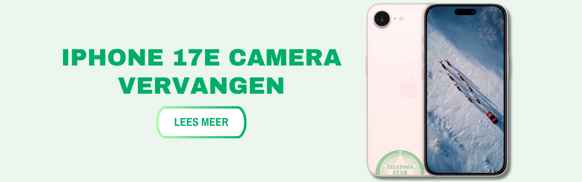 iPhone 17E camera reparatie