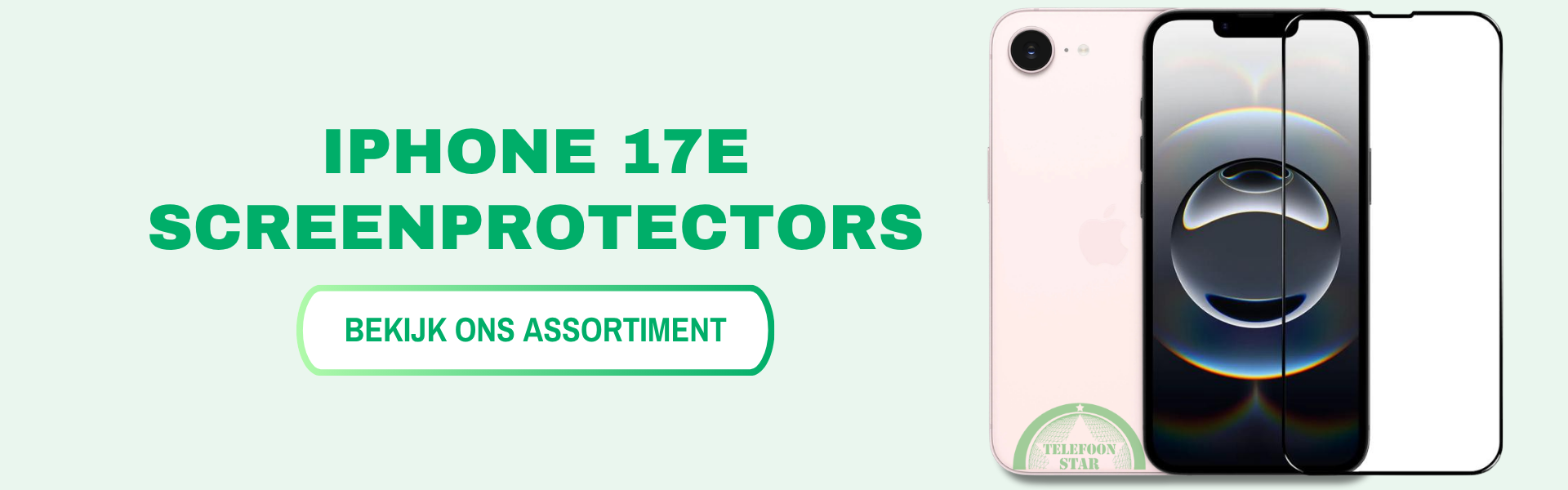 iPhone 17E screenprotectors en hoesjes