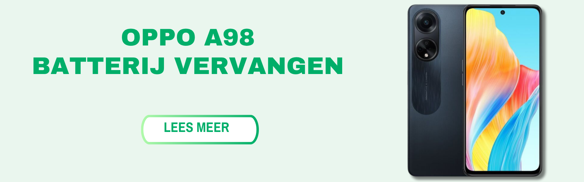 Oppo A98 batterij vervangen