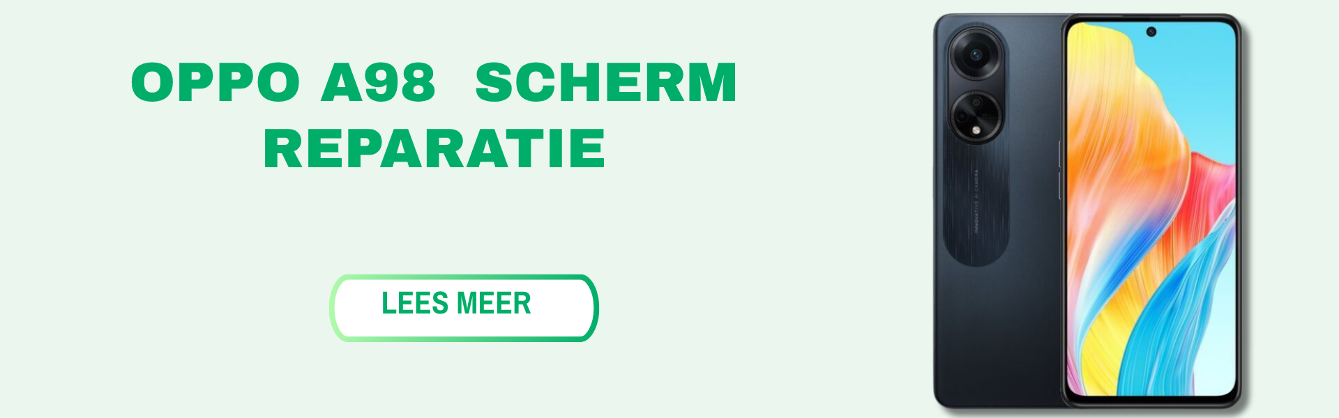 Oppo A98 scherm reparatie