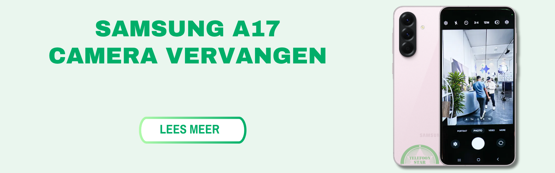 Samsung Galaxy A17 camera vervangen