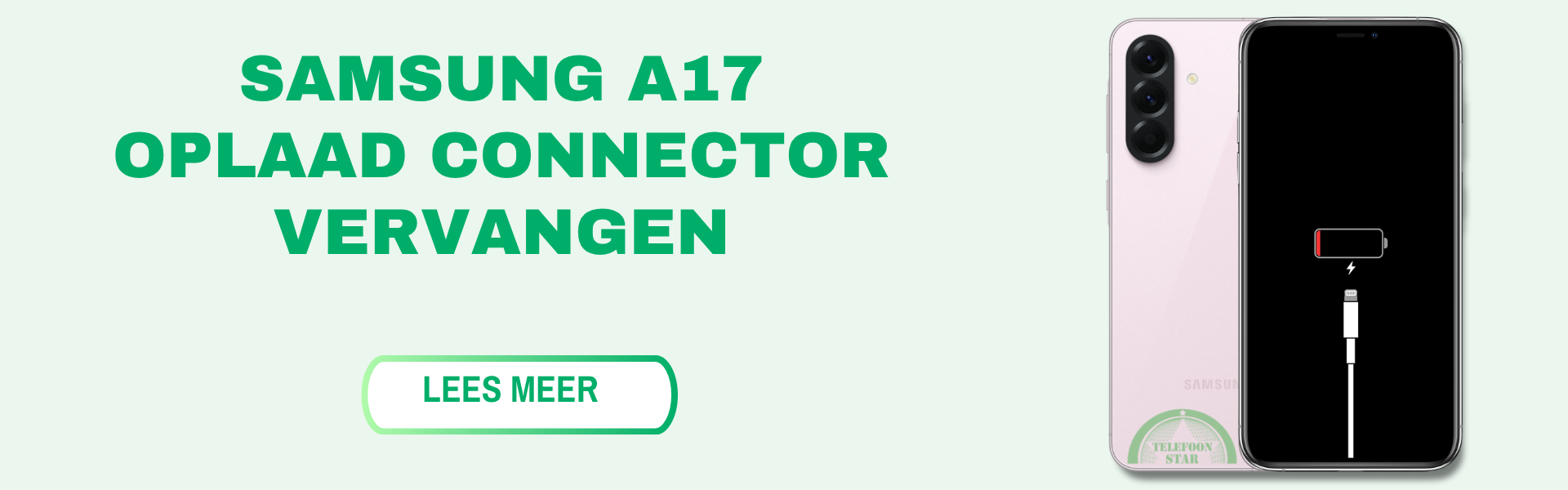 Samsung Galaxy A17 oplaad connector vervangen