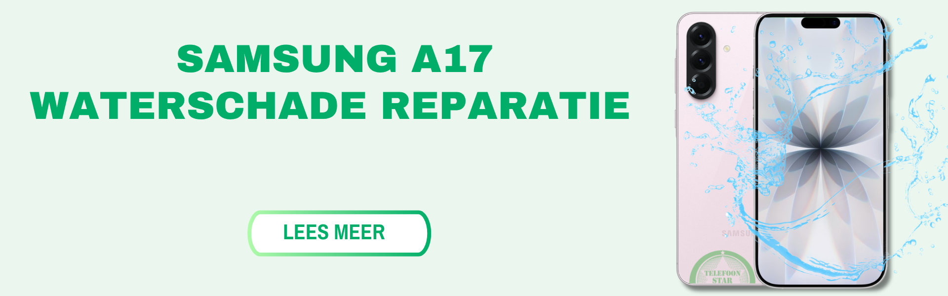 Samsung Galaxy A17 waterschade reparatie