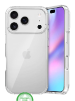 Perfecte pasvorm voor iPhone 18 Pro &ndash; Silicone, Flexibel, Helder & Extra Sterk, transparant en Extra bescherming voor camera en scherm | Telefoonstar