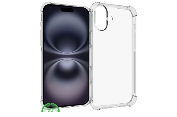 Transparant Hoesje voor iPhone 16 Shockproof – Extra Sterk & Kristalhelder