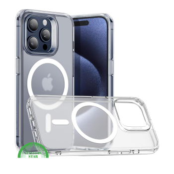 Hoesje voor iPhone 13 Pro Max Transparant MagSafe Sterk, Slank & Magnetisch