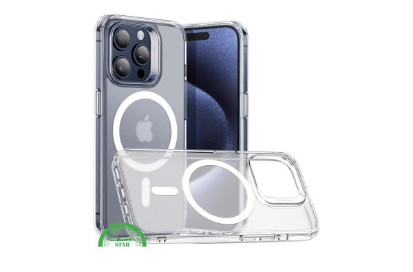 Hoesje voor iPhone 13 Pro Transparant MagSafe Sterk, Slank & Magnetisch