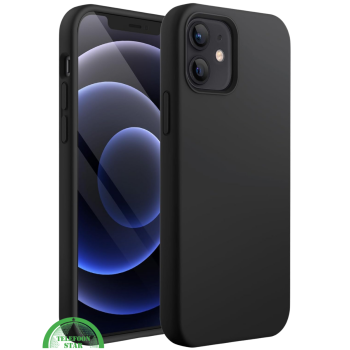 Zwart Hoesje voor iPhone 12 Mini – Slank, Elegant & Krasbestendig