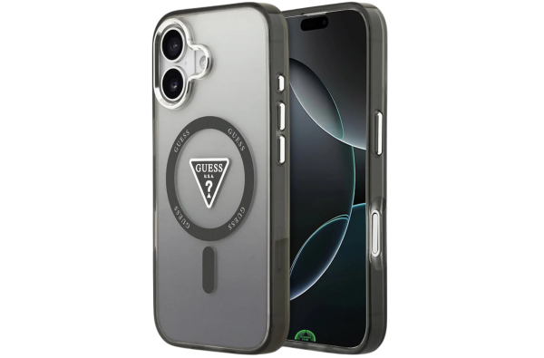 hoesje iPhone 17 Smoke Gray met Magneet-Ring, Camera Strak