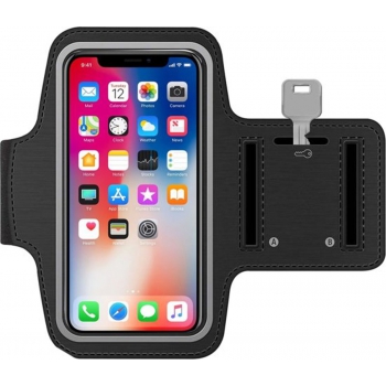 Sport Armband voor Samsung hardlopen Spatwatervrij, Reflecterend / Neopreen / Comfortabel / Verstelbaar / Koptelefoon / Aansluitruimte en Sleutelhouder / Ultra dun / Waterproof 