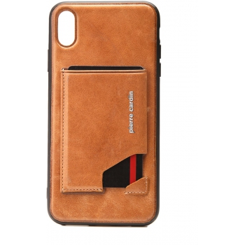 Pierre Cardin back cover iPhone Xr Bruin