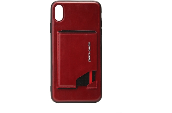 Pierre Cardin back cover iPhone Xr Rood