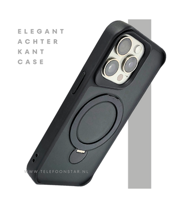 iPhone 15 Pro Max Achterkant Hoesje met Ringhouder – Elegant & Functioneel Beschermhoesjee