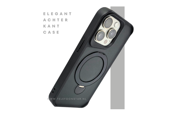 iPhone 15 Pro Achterkant Hoesje met Ringhouder – Elegant & Functioneel Beschermhoesje