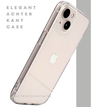PureFlex Transparant Hoesje – iPhone 13 / 14 | Ultradun & Beschermend | Telefoonstar.nl