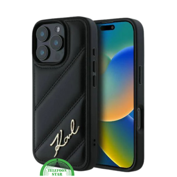 Hoesje voor iPhone 16 Pro Max Luxe Hoesje Zwart – Stijlvolle Bescherming met Elegant Design