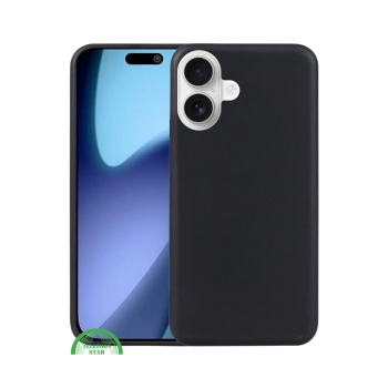 Silicone Hoesje voor iPhone 17 – Zwart, Modern en Betrouwbaar
