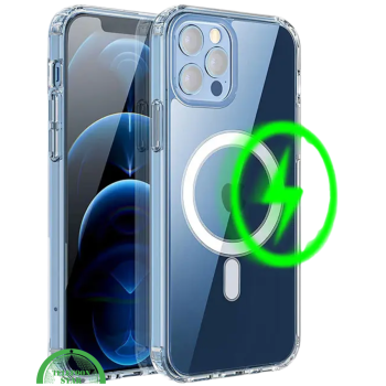 Hoesje voor iPhone 12 Pro Transparant, Slank, Sterk & Magnetisch