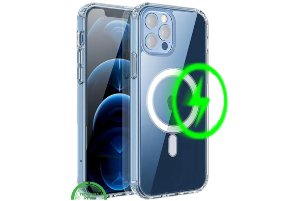 Hoesje voor iPhone 12 Pro Transparant, Slank, Sterk & Magnetisch