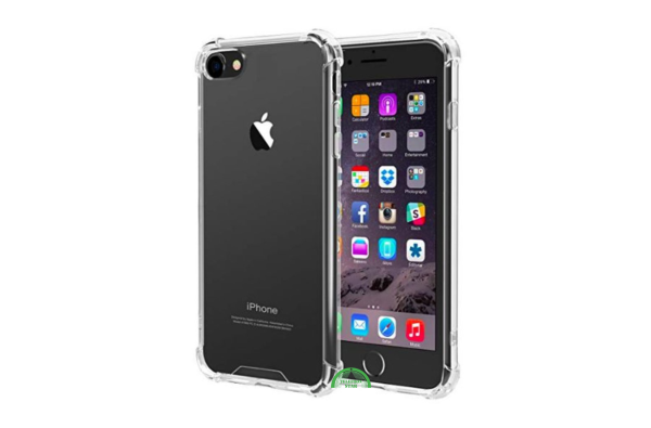 Hoesje voor iPhone SE 2022 Shockproof Transparante Cover – Slank, Gripvast & Beschermend