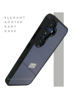 Samsung Galaxy A36 Hoesje doorzichtig zwarte randen Bescherming & Stijl in &eacute;&eacute;n