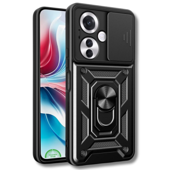 Hoesje voor Oppo Reno 11F met Camera-Slider Kickstand