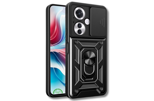 Hoesje voor Oppo Reno 11F met Camera-Slider Kickstand
