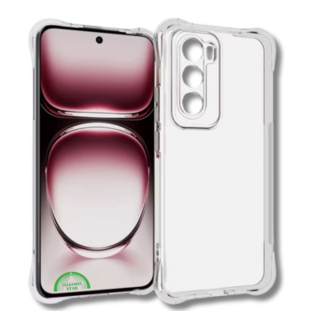 Hoesje voor Oppo Reno 12 5G Antishock Case Hoogwaardige bescherming Transparant