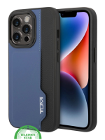 Hoesje voor iPhone 16 Pro Max Robuust Hoesje Blauw-Zwart &ndash; Sterke Bescherming met Stijlvolle Afwerking