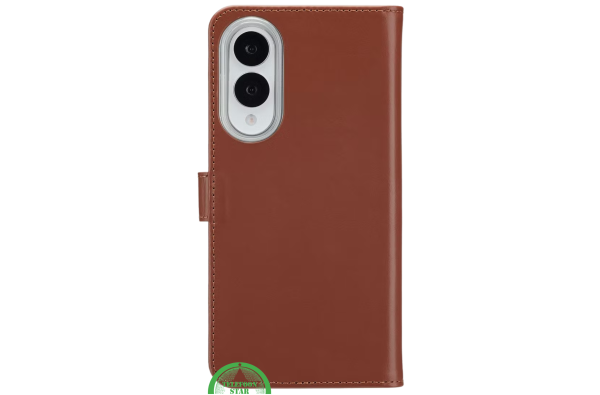 Bookcase Bruin voor Samsung S25 Edge