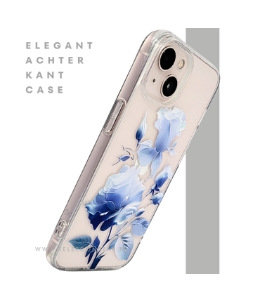 Protectcase iPhone 13 / 14 Transparant Hoesje met Zwarte Rand – Slanke Bescherming