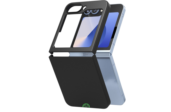 Hoesje voor Samsung Z Flip 7 FE Zwart Slank, stevig en opvouwbaar