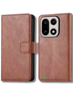 Bookcase Hoesje OnePlus 15 Bruin Magnetische klepsluiting