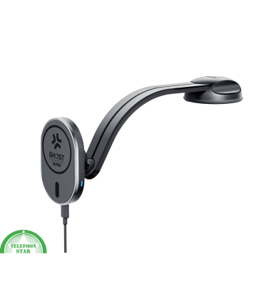 Magnetische Auto Houder met 15W Draadloze Oplader – Geschikt voor MagSafe