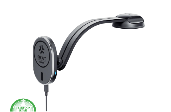 Magnetische Auto Houder met 15W Draadloze Oplader – Geschikt voor MagSafe