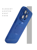 Blauw iPhone 15 Pro Max Hoesje met MagSafe &ndash; Slank & Mat Design | Telefoonstar.nl
