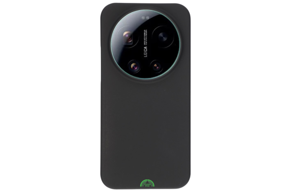 Hoesje voor Xiaomi 17 Ultra Zwart Siliconen Hoesje Met Camera Bescherming