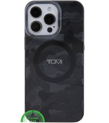 Hoesje Zwart iPhone 16 Pro Max Camouflage &ndash; Stoere Bescherming met MagSafe Compatibiliteit