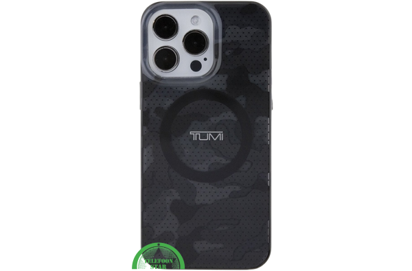 Hoesje Zwart iPhone 16 Pro Max Camouflage – Stoere Bescherming met MagSafe Compatibiliteit