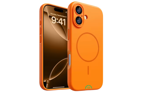 Hoesje voor iPhone 17 Oranje Slank, lichtgewicht en nauwsluitend