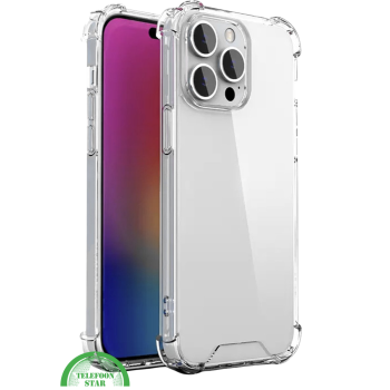 Hoesje voor iPhone 15 Pro – Slank, Sterk & Transparant Shockproof