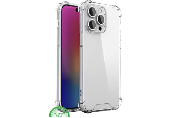 Hoesje voor iPhone 15 Pro Max – Slank, Sterk & Transparant Shockproof