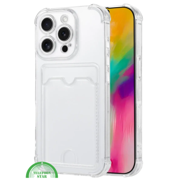 Hoesje voor iPhone 12 Pro met Kaartvak, Praktisch, Slank & Veilig