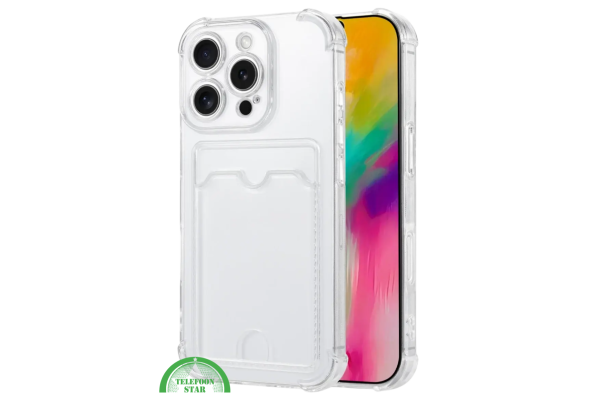 Hoesje voor iPhone 12 Pro met Kaartvak, Praktisch, Slank & Veilig