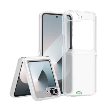 Hoesje voor Samsung Z Flip 7 FE Crystal Clear Armor Case Slank