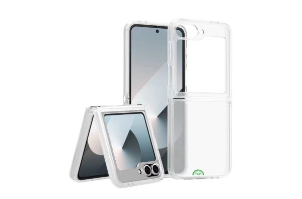 Hoesje voor Samsung Z Flip 7 FE Crystal Clear Armor Case Slank
