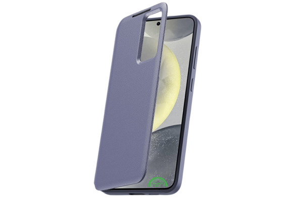 Samsung Galaxy S26 Ultra Paars Wallet Case Met Smart Window Bescherming