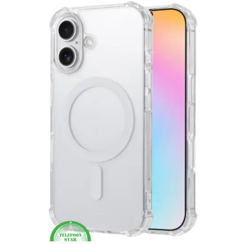 MagSafe Silicone hoesje voor iPhone 17 – stijlvol, praktisch, veilig, Slank, Schokbestendig & Transparant | Telefoonstar