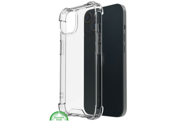 Hoesje voor iPhone 15 Plus Transparant Shockproof Sterk & Ultra Helder